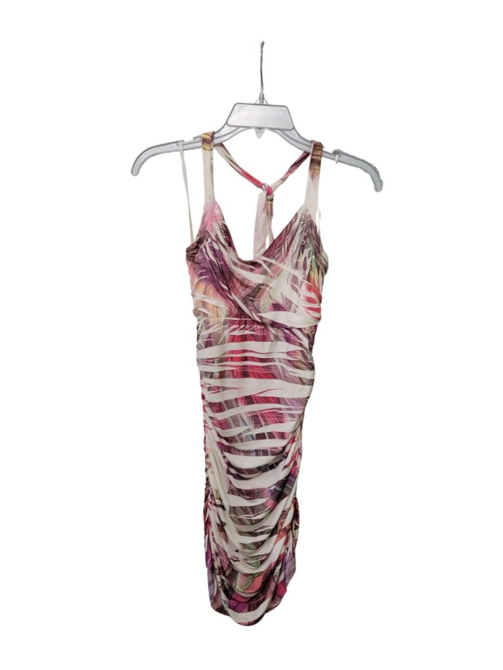 Arden B halter-neck bodycon dress Tropical floral print | Small
